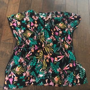 Like new Old Navy tropical swim cover up